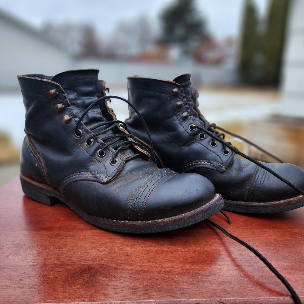 Red Wing Iron Ranger 8086 size 7.5